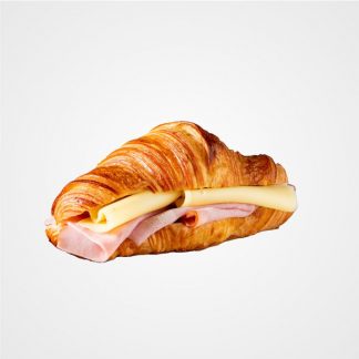 Croissant jamón de pavita y queso